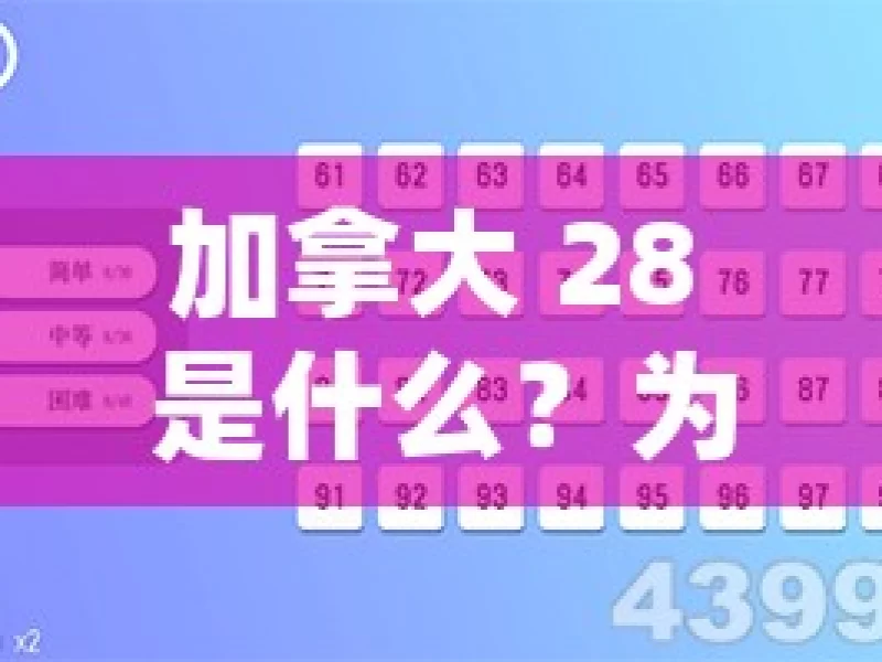 加拿大 28 是什么？为何引发关注加拿大28，揭秘这个数字背后的故事与秘密！，揭秘加拿大 28 背后秘密