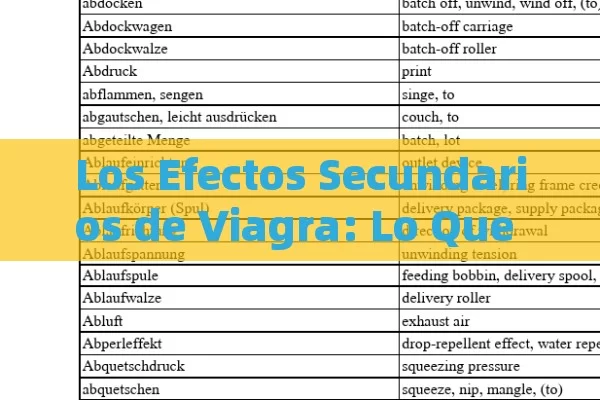 Los Efectos Secundarios de Viagra: Lo Que Debes Saber,Efectos Secundarios de Viagra - Viagra y Priligy