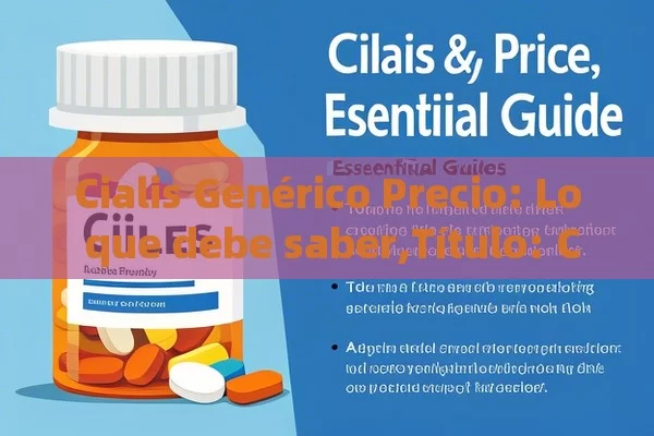 Cialis Genérico Precio: Lo que debe saber, Cialis genérico precio: Guía esencial - Viagra y Priligy