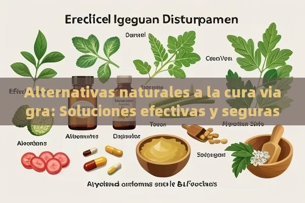 Alternativas naturales a la cura viagra: Soluciones efectivas y seguras - Viagra y Priligy