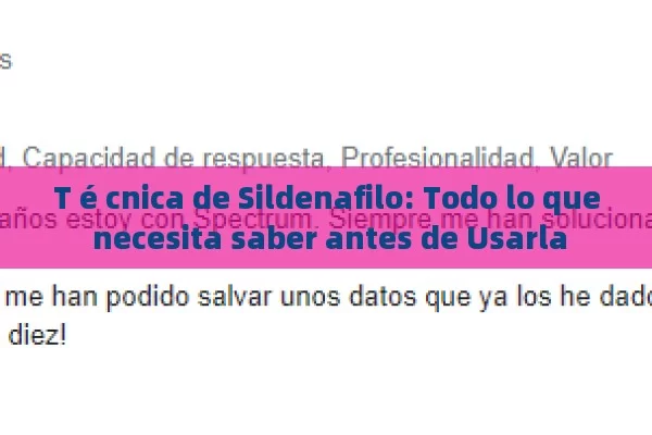 T é cnica de Sildenafilo: Todo lo que necesita saber antes de Usarla - Viagra y Priligy