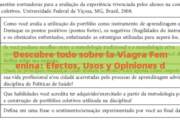 Descubre todo sobre la Viagra Femenina: Efectos, Usos y Opiniones de Las Mujeres - Viagra y Priligy