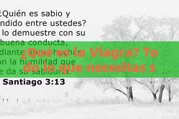 ¿Qué es la Viagra? Todo lo que necesitas saber sobre este medicamento - Viagra y Priligy