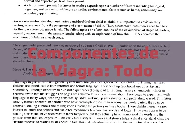 Componentes de la Viagra: Todo lo que necesitas saber sobre su composición y efectos - Viagra y Priligy