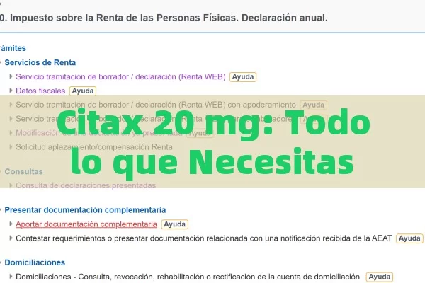 Citax 20 mg: Todo lo que Necesitas Saber sobre este Medicamento para la Disfunción Eréctil - Viagra y Priligy